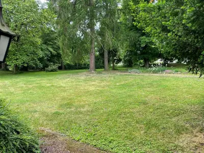 Ein Garten an der Unterkunft Gartenwohnung