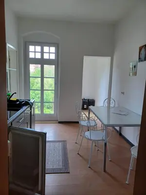 Küche/Küchenzeile in der Unterkunft Elbe Quartier Meissen TOP MONTEURUNTERKÜNFTE Wohnung 11