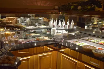 Essen im Hotel oder in der Nähe