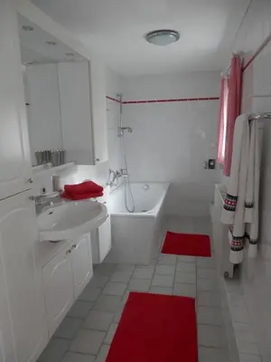 Ein Badezimmer in der Unterkunft Ferienwohnung Nessler