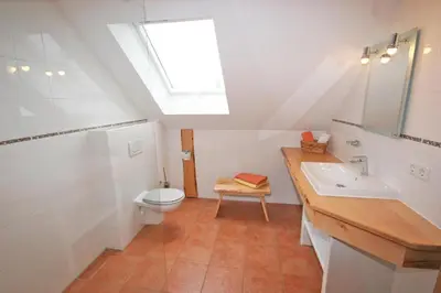 Ein Badezimmer in der Unterkunft Ferienwohnung Villa Maria