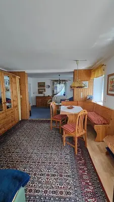 Küche/Küchenzeile in der Unterkunft Ferienwohnung Dresden - Altlockwitz
