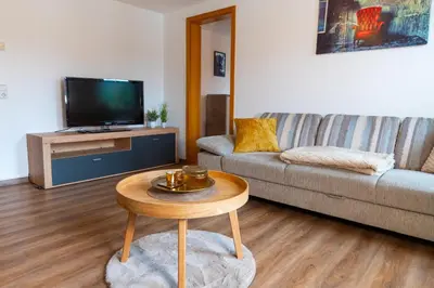 TV/Unterhaltungsangebot in der Unterkunft Ferienwohnung Cordula