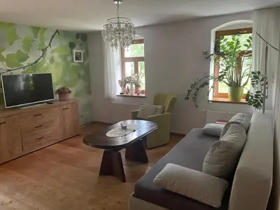 TV/Unterhaltungsangebot in der Unterkunft Energietanken Landidylle