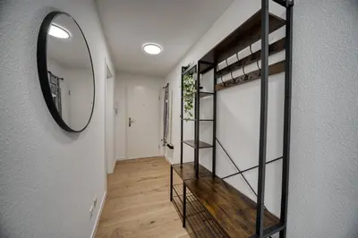 Grundriss der Unterkunft DresdenStay Modern 3 Schlafzimmer Kamin PS4 Kicker