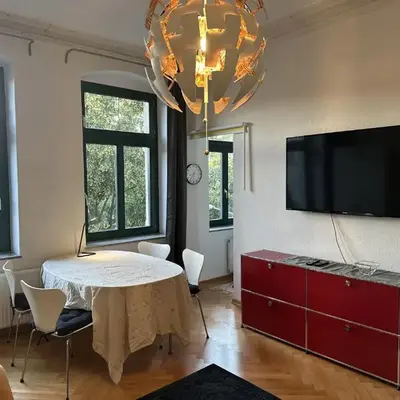 Beautiful old building apartment