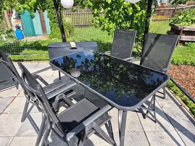 Ein Garten an der Unterkunft Gästewohnung Müller