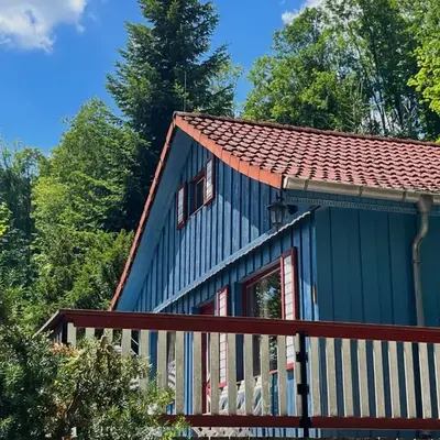 Waldhaus im Erzgebirge