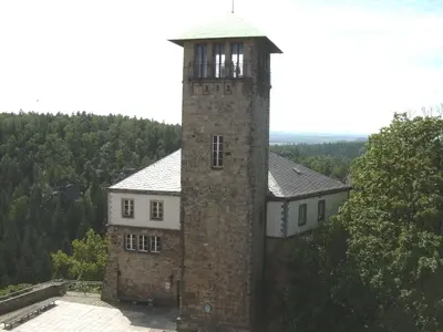 Naturlandschaft in der Nähe des Hostels