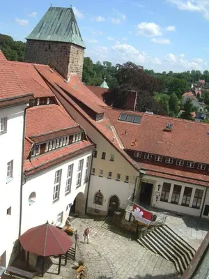 Das Gebäude in dem sich das Hostel befindet