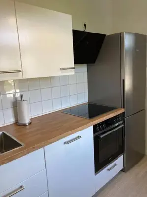 Küche/Küchenzeile in der Unterkunft Auf dem Kassberg-Kanzler