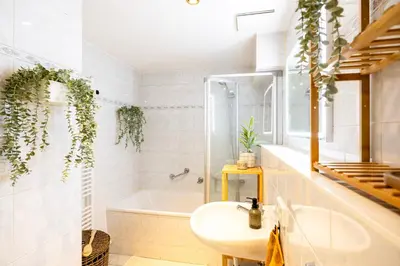 Ein Badezimmer in der Unterkunft StayTime - Nordic Loft