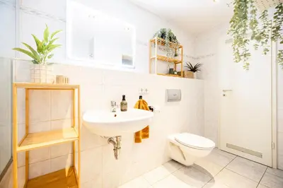 Ein Badezimmer in der Unterkunft StayTime - Nordic Loft