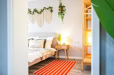 Ein Bett oder Betten in einem Zimmer der Unterkunft StayTime - Nordic Loft