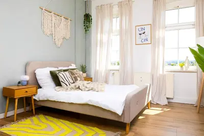 Ein Bett oder Betten in einem Zimmer der Unterkunft StayTime - Urban Base