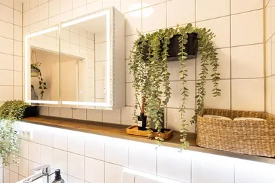 Ein Badezimmer in der Unterkunft StayTime - Olive Nest