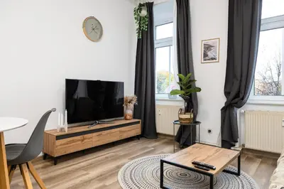 TV/Unterhaltungsangebot in der Unterkunft StayTime - Greenfield Suite