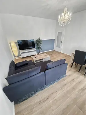 Ein Sitzbereich in der Unterkunft StayTime - Haven Suite