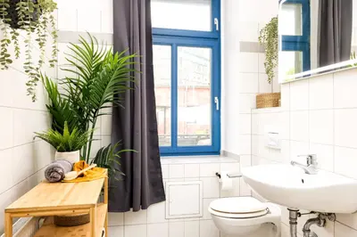 Ein Badezimmer in der Unterkunft StayTime - Citrus Nest