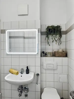 Ein Badezimmer in der Unterkunft StayTime - Mango Room