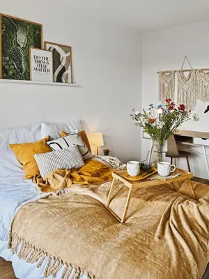 Ein Bett oder Betten in einem Zimmer der Unterkunft StayTime - Sky Nest