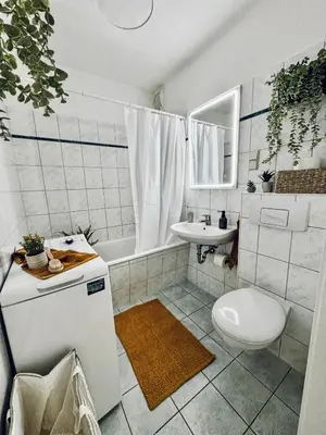 Ein Badezimmer in der Unterkunft StayTime - Sky Nest
