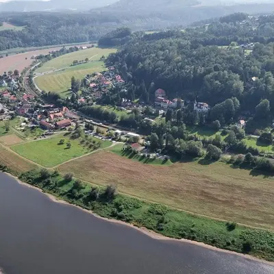Naturlandschaft in der Nähe der Ferienwohnung