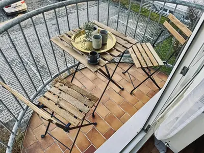 Ein Balkon oder eine Terrasse in der Unterkunft StayTime - Linden Loft