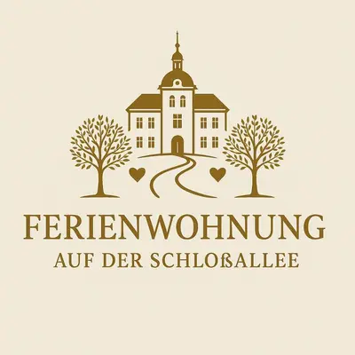 Ein Zertifikat, Auszeichnung, Logo oder anderes Dokument, das in der Unterkunft Ferienwohnung auf der Schlossallee ausgestellt ist