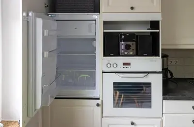 Küche/Küchenzeile in der Unterkunft Ferienhaus Schöne Aussicht