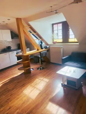 Küche/Küchenzeile in der Unterkunft Ferienwohnung Domblick