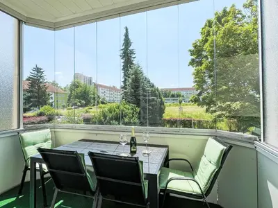 Ein Garten an der Unterkunft Apartment Stadtwohnung in Pirna by Interhome