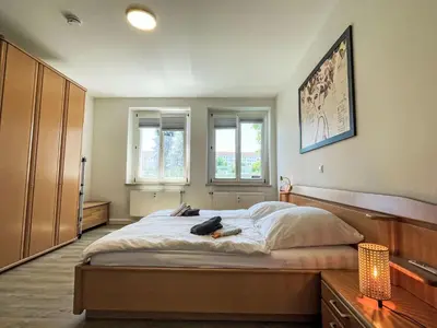 Ein Bett oder Betten in einem Zimmer der Unterkunft Apartment Stadtwohnung in Pirna by Interhome