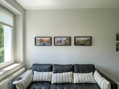 Ein Sitzbereich in der Unterkunft Apartment Stadtwohnung in Pirna by Interhome