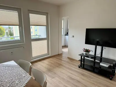 TV/Unterhaltungsangebot in der Unterkunft Apartmány Wolkenstein
