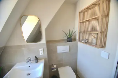 Ein Badezimmer in der Unterkunft Cozy Stay for 2 in Dresden