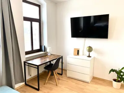 TV/Unterhaltungsangebot in der Unterkunft Modern, large 1-R apartment in a central location