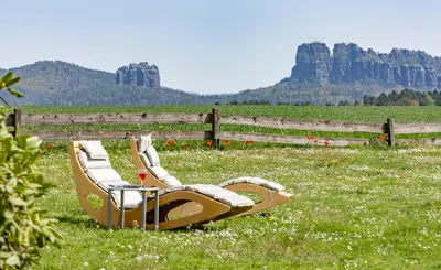 Naturlandschaft in der Nähe der Pension
