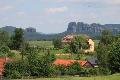 Naturlandschaft in der Nähe der Pension