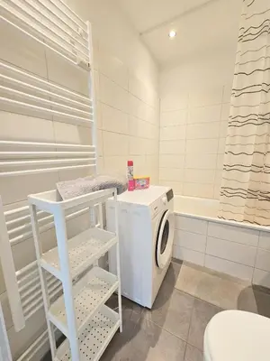 Ein Badezimmer in der Unterkunft AIKey Chemnitz 233