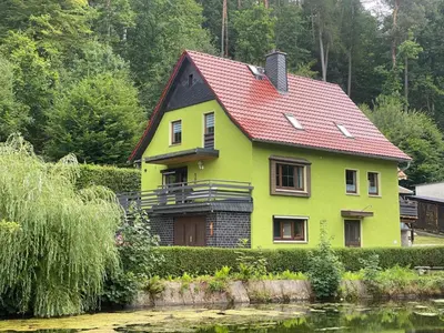 Naturlandschaft in der Nähe des Ferienhauses