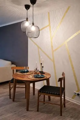 Ein Sitzbereich in der Unterkunft Apartment Zeisigwald - Balkon, Küche, WLAN, Big TV