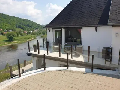 Naturlandschaft in der Nähe des Ferienhauses