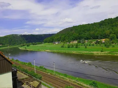 Naturlandschaft in der Nähe des Ferienhauses