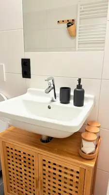 Ein Badezimmer in der Unterkunft Bamboo Hideaway Dresden