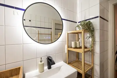 Ein Badezimmer in der Unterkunft StayTime - Lime Base