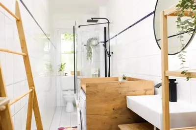Ein Badezimmer in der Unterkunft StayTime - Lime Base