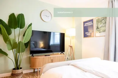 TV/Unterhaltungsangebot in der Unterkunft StayTime - Lime Base