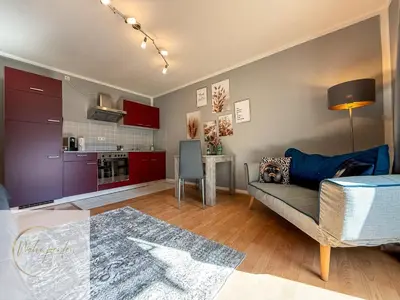 Küche/Küchenzeile in der Unterkunft Apartment - NewTown - Balkon