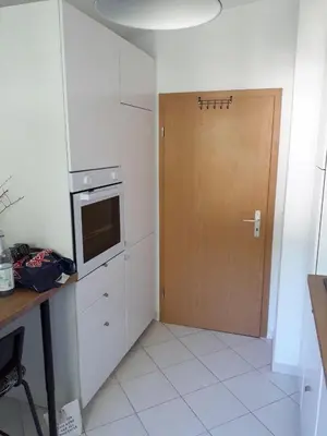 Küche/Küchenzeile in der Unterkunft Wohnung Chemnitz-Zentrum